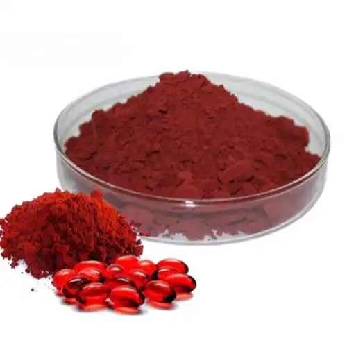 What is astaxanthin made from?